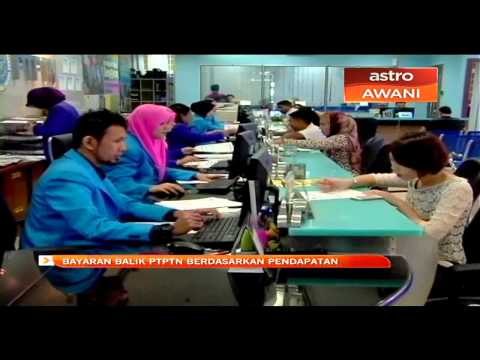 Bayaran balik PTPTN berdasarkan pendapatan