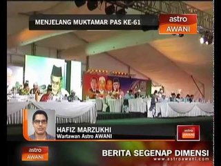 Perkembangan sidang media Muktamar PAS ke-61