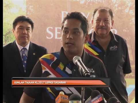 Jumlah tajaan KL2017 lepasi sasaran