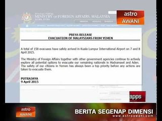 Wisma Putra berusaha bawa pulang rakyat Malaysia