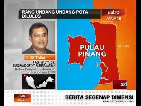 Rang Undang-Undang POTA lulus - analisis