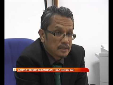 Bahaya produk kecantikan tidak berdaftar