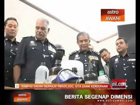 Rampas dadah bernilai RM500,000 sita enam kenderaan