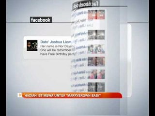 Hadiah istimewa untuk "Marrybrown Baby"