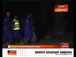 93 PATI ditahan imigresen Kedah