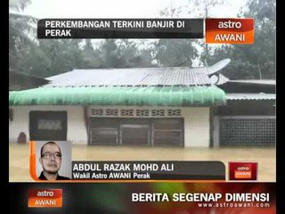 Perkembangan terkini banjir di Perak (Rabu, 24 Dis, 8:00pm)