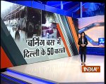 Delhi: Narrow escape for 50 passengers as volvo bus catches fire