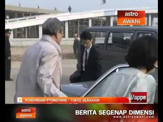 Rundingan Pyongyang-Tokyo berakhir