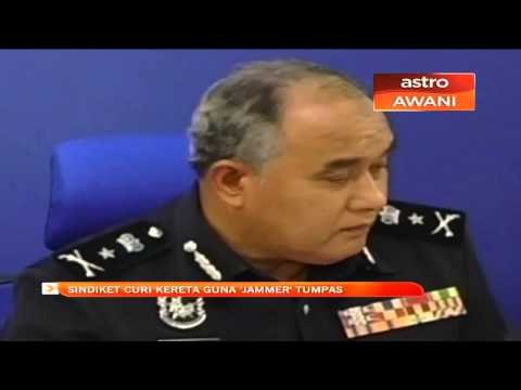 Sindiket curi kereta guna 'jammer' tumpas