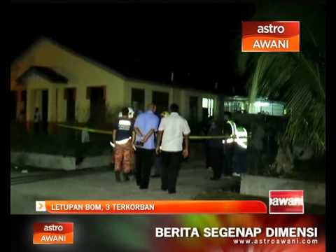 Letupan bom, 3 terkorban