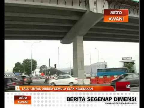 Lalu lintas dibuka semula elak kesesakan