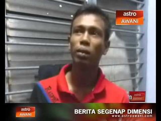 Beberapa laluan utama di Paka ditutup