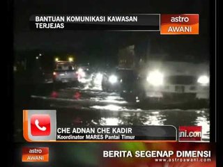 Bantuan komunikasi kawasan terjejas