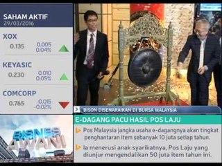 Bison disenaraikan di Bursa Malaysia