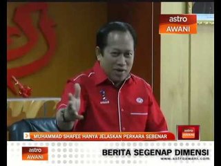 Muhammad Shafee hanya jelaskan perkara sebenar