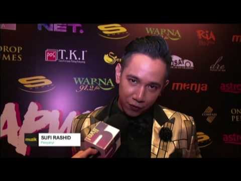 Sufi Rashid tak sangka menang Artis Paling Popular & Lagu Paling Popular Singapura di APM 2016