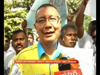 Persatuan Pemandu Teksi PP bantah operasi Uber, Grabcar