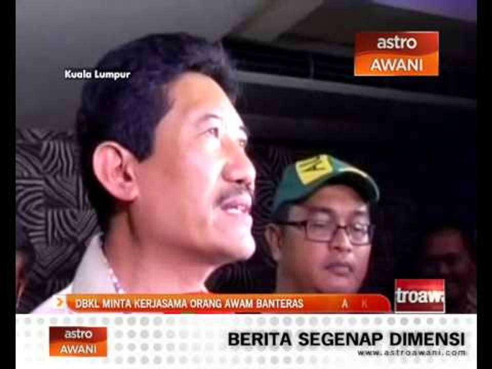 DBKL minta kerjasama orang awam banteras aktiviti haram