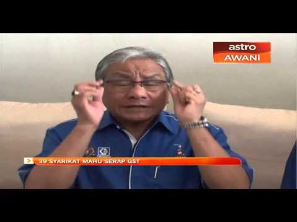 39 syarikat mahu serap GST