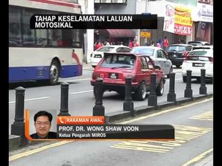 Tahap keselamatan laluan motosikal