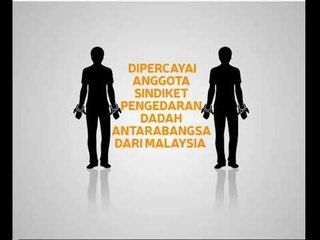 Dua rakyat Malaysia ditahan bersama 20kg dadah