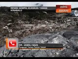 Kesan gempa jejaskan taman Kinabalu
