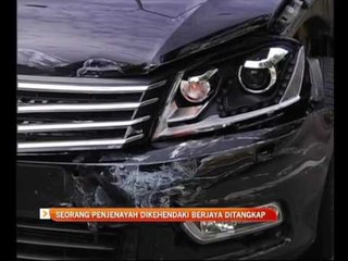 Seorang penjenayah dikehendaki berjaya ditangkap