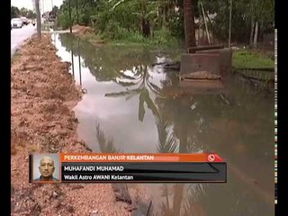 Perkembangan banjir Kelantan