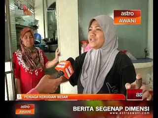 Banjir: Peniaga kerugian besar