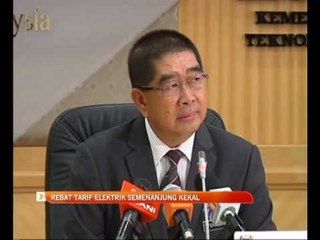 Rebat tarif elektrik kekal