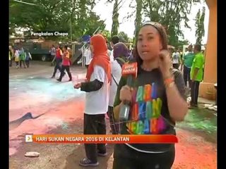 Perkembangan Hari Sukan Negara 2016 di Kelantan