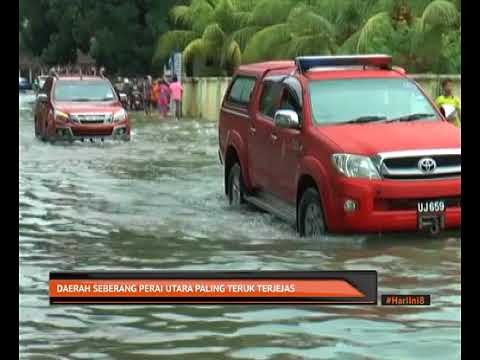Daerah Seberang Perai utara paling teruk terjejas