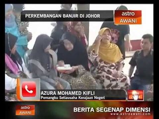 Banjir di Johor (Sabtu, 27 Dis, 2:00 petang)