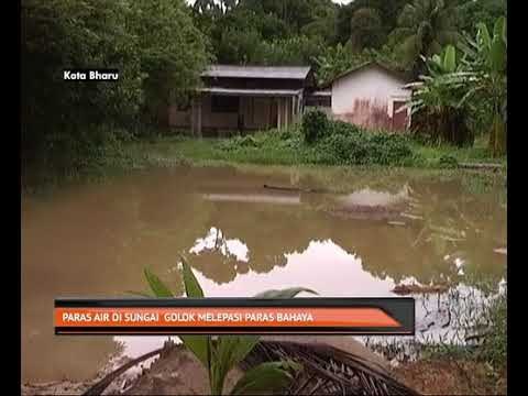 Paras air di Sungai Golok melepasi paras bahaya