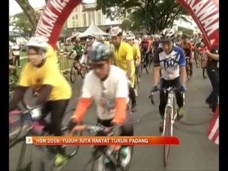 HSN 2016: Tujuh juta rakyat turun padang