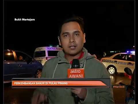 Perkembangan banjir di Pulau Pinang