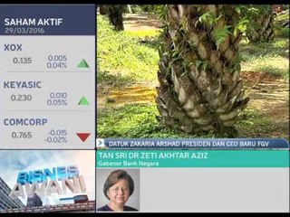 Datuk Zakaria Arshad Presiden dan CEO baru FGV