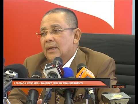 Lembaga Pengarah nasihat, bukan arah berhenti