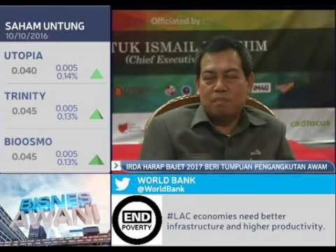 IRDA harap Bajet 2017 beri tumpuan pengangkutan awam