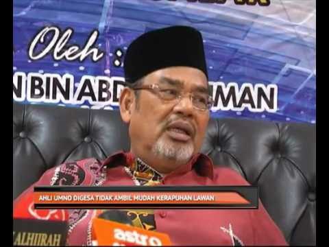 Ahli UMNO digesa tidak ambil mudah kerapuhan lawan
