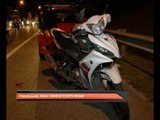 Penunggang parah rempuh kereta rosak