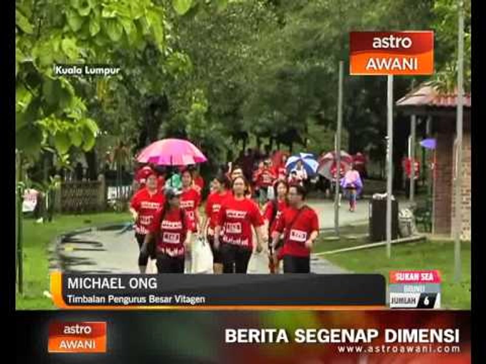 Vitagen Healthy Digestive Walk: Berjalan untuk kesihatan