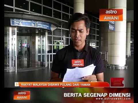 Perkembangan di KLIA: Rakyat Malaysia dibawa pulang dari Yaman