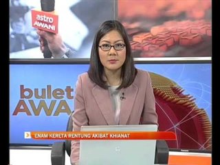 Enam kereta rentung akibat khianat - KPN
