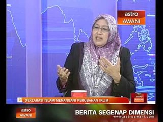 Deklarasi Islam menangani perubahan iklim