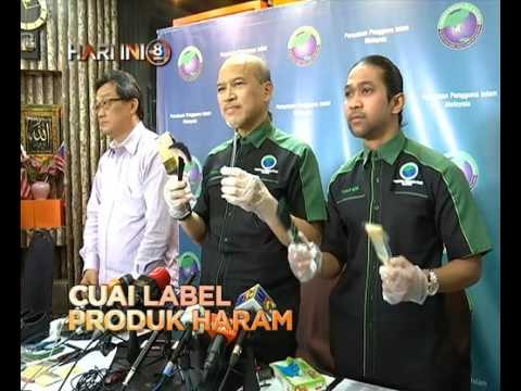 fokus Hari Ini 8: Cuai label produk haram