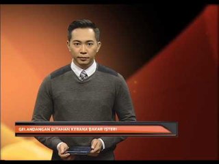 Gelandangan ditahan kerana bakar isteri