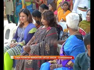 Tiada perintah mandatori untuk vaksin - Subramaniam