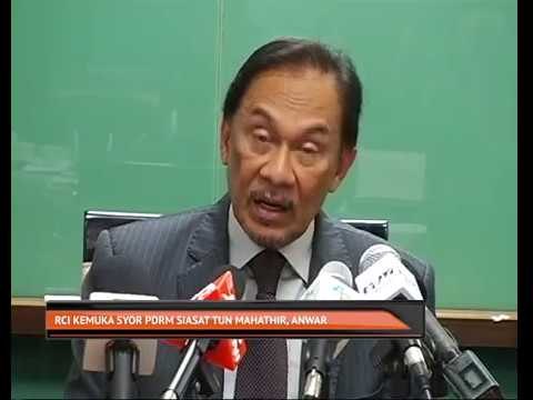 RCI kemuka syor PDRM siasat Tun Mahathir, Anwar