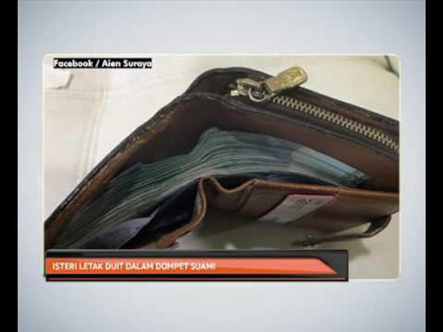 Isteri Letak Duit Dalam Dompet Suami Video Dailymotion